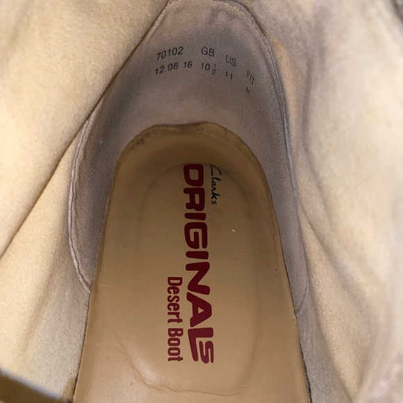 Clark’s rare desert hemp canvas boots